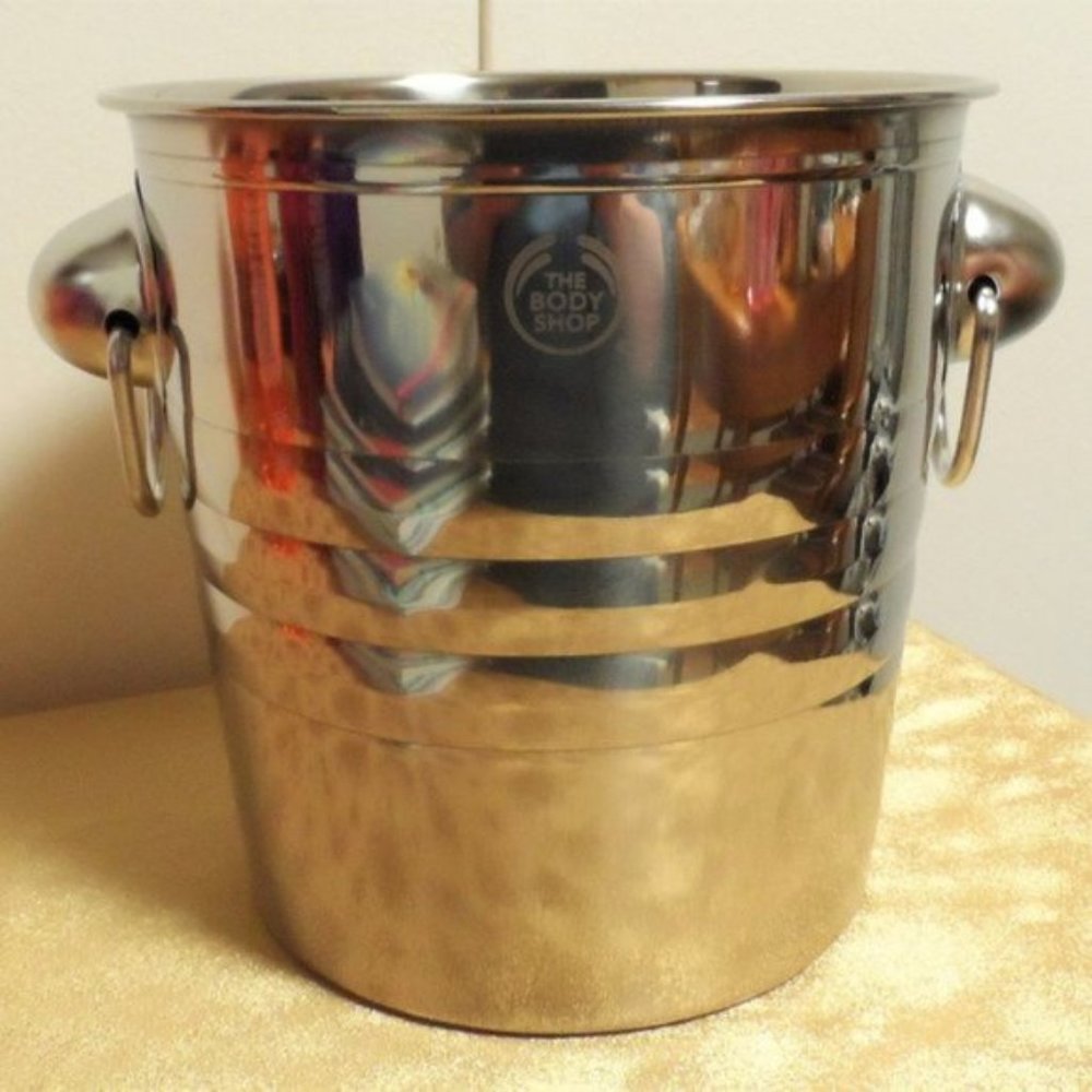 The Body Shop Stainless Steel Drink Cooler NEW